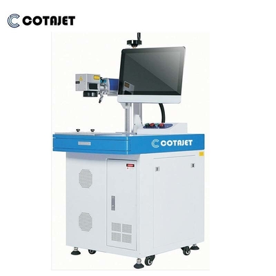 0-130m/min Static Fiber Laser Marking Machine 1064nm For Plastic / Rubber Parts