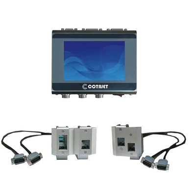Industrial Thermal Inkjet Printer , Automatic Inkjet Batch Coding Machine With LOT Coding