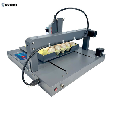 300DPI -600DPI Egg Coding Machine / Egg Inkjet Printer With Printing On Eggs And Egg Cartons
