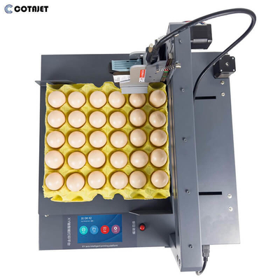 300DPI -600DPI Egg Coding Machine / Egg Inkjet Printer With Printing On Eggs And Egg Cartons