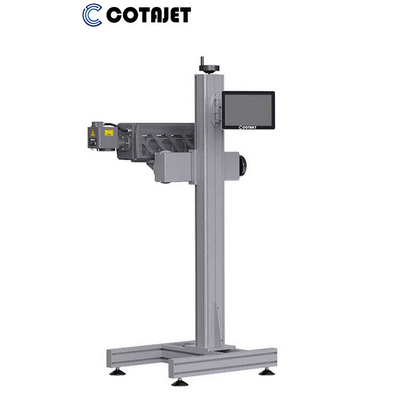 PET Bottle CO2 Laser Marking Machine 0-130m/min With Laser Coder