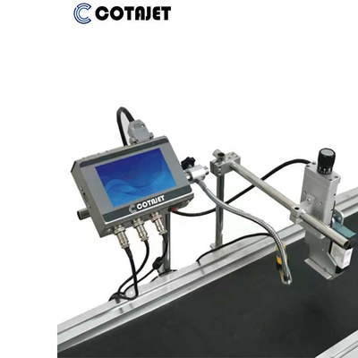 Industrial Thermal Inkjet Printer , Automatic Inkjet Batch Coding Machine With LOT Coding