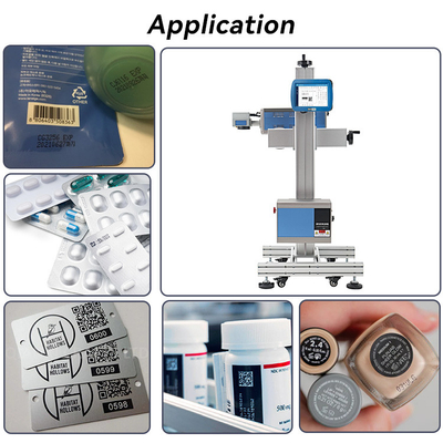 CO2 Industrial Laser Marking Machine / System For Food Packing