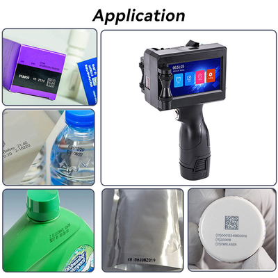 Lightweight Portable Handheld Inkjet Barcode Printer , Handheld Mobile Inkjet Printer
