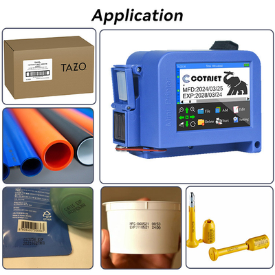 COTAJET Handheld Inkjet Printer Coding Machine / Mini Handheld Portable Inkjet Printer