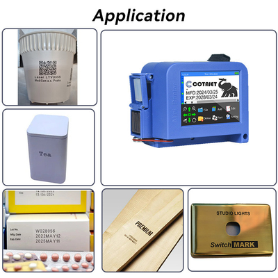 COTAJET Handheld Inkjet Printer Coding Machine / Mini Handheld Portable Inkjet Printer