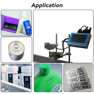 Industrial Tij Intelligent Inkjet Printer Machine For Paper Cardboard / Plastic Bags