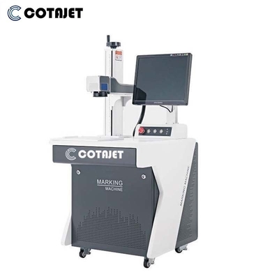 0-130m/min Static Fiber Laser Marking Machine 1064nm For Plastic / Rubber Parts
