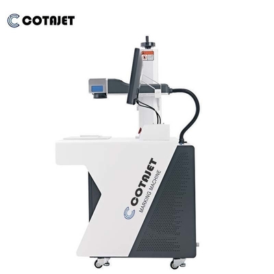 0-130m/min Static Fiber Laser Marking Machine 1064nm For Plastic / Rubber Parts