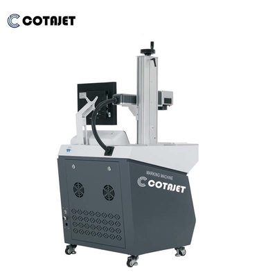 0-130m/min Static Fiber Laser Marking Machine 1064nm For Plastic / Rubber Parts