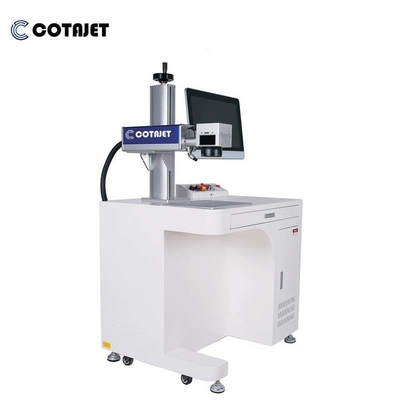 0-130m/min Static Fiber Laser Marking Machine 1064nm For Plastic / Rubber Parts