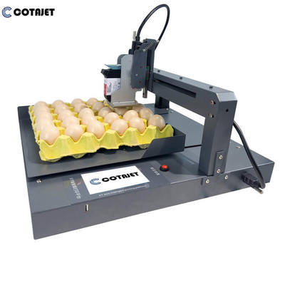 300DPI -600DPI Egg Coding Machine / Egg Inkjet Printer With Printing On Eggs And Egg Cartons