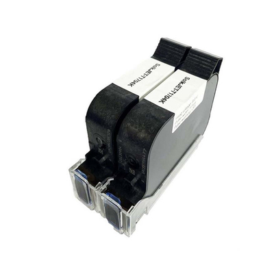 12.7mm Fast Dry Ink Cartridge , Industrial Inkjet Printer Cartridge SoluJET 1704K And 2770K