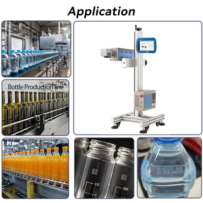 CO2 Industrial Laser Marking Machine / System For Food Packing