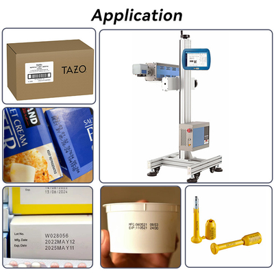 CO2 Industrial Laser Marking Machine / System For Food Packing