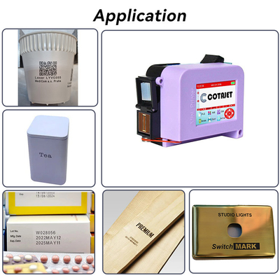 Mini Handheld Inkjet Printer Lightweight Small Portable Inkjet Printer Mini Portable Inkjet Printer