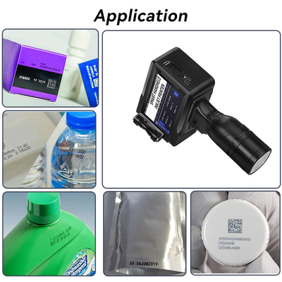 Portable Handheld Inkjet Printer Machine , Handheld Inkjet Batch Coding Machine