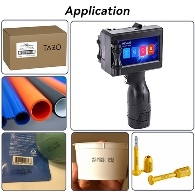 Lightweight Portable Handheld Inkjet Barcode Printer , Handheld Mobile Inkjet Printer