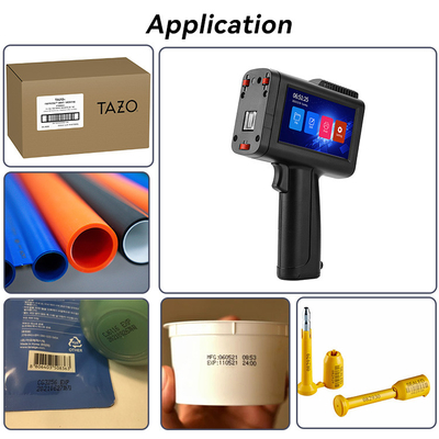 Portable Handheld Inkjet Printer Gun , Portable Inkjet Printer Label Printer With Data Matrix GS1