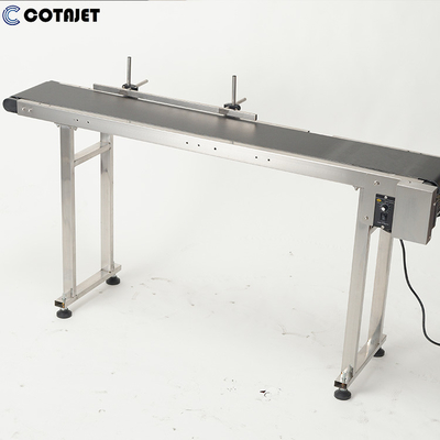 Food Packaging Conveyor Belt Machine 110V 240V For Medicine / Cosmetics Industries